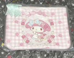 サンリオ マイメロ おねむ ピピ フラットポーチ ピンク フワメロ