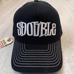 海外限定 S/Double エスダブル キャップ 帽子 メッシュ 赤黒 - メルカリ