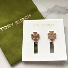 TORY BURCH Small Logo Stud Clip Earringのサムネイル