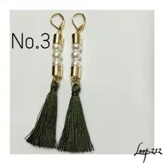 【完売】カスタム ピアス イヤリング No.3