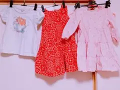 子供服 キッズ服 100cm 120cm ワンピース セットのサムネイル