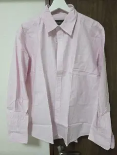 Eddie Bauer ストライプ柄 長袖シャツ Lサイズ