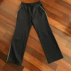 Mizuno レディース ジャージパンツ L ブラック サイドライン付き