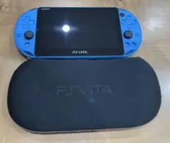 PSVITA PCH-2000 アクアブルー本体　おまけでパワプロ