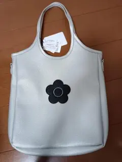 MARY QUANT マリークヮント トートバッグ 新品未使用 グレー タグ付き 