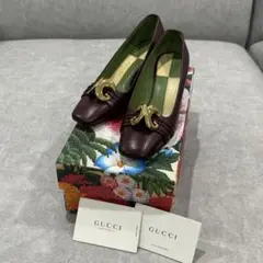 GUCCI】パイソンレザー ホースビットパンプス 40.5C - メルカリ