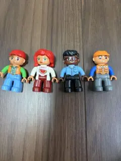 LEGO デュプロ フィギュア 4体セット