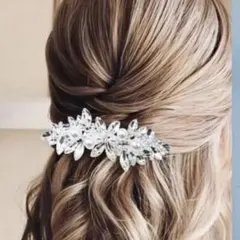 パールバレッタ　ホワイト　卒業式　入学式　ビジュー　ストーン　キラキラ