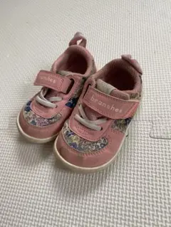 branshes 花柄 スニーカー ピンク 13.0cmのサムネイル