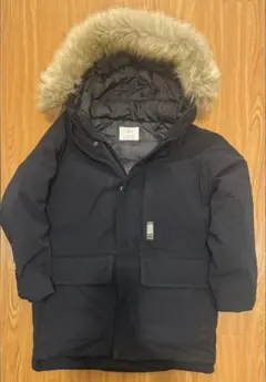 ZARA kids ファー付きダウンコート