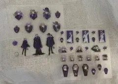 ツイステ　ポムフィオーレ寮　シール