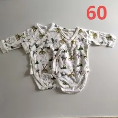 ユニクロ　長袖ロンパース　ミッフィー　60