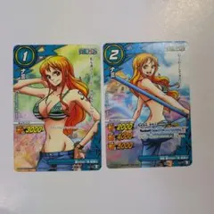 絶版 ニコ・ロビン ナミ ミラバト ミラクルバトルカードダス