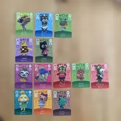 amiibo あつ森　カード13枚