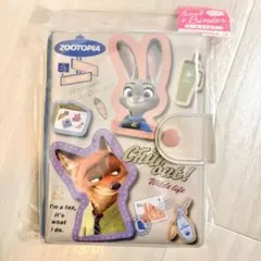 【正規品】ズートピア シール帳 シールバインダー　シール台紙10枚付