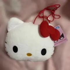 ハローキティ フェイスポシェット