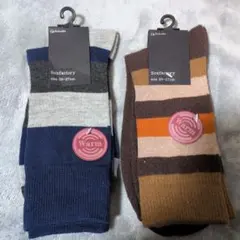 Fukuske Soxfactory 남성 양말 2발 세트 25-27cm