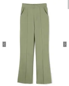 GRLセンタータックフレアパンツ[k8470u]Mサイズ グリーン