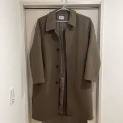 ロングコート ステンカラーコート