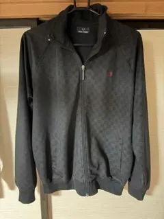 <希少> FREDPerry トラックジャケット 黒×赤 即日発送 レアカラー