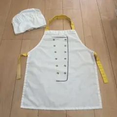 IKEA キッズエプロン　コック帽
