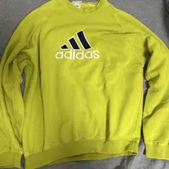 Fujiくん着用adidas クルーネック トレーナー 明るい緑 - メルカリ