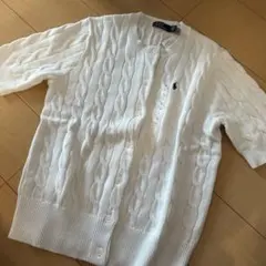 Polo by Ralph Lauren ケーブルニット 半袖カーディガンのサムネイル