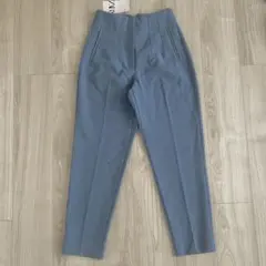 ZARA ライトブルー テーパードパンツ S