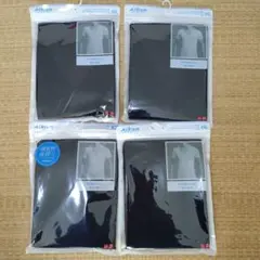 新品未開封　エアリズム　マイクロメッシュ Vネック（半袖）XXL 黒　4枚