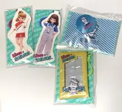 リカちゃんくじ　セーラーズ　まとめ売り　ブランケット&クッション　クリアポーチ