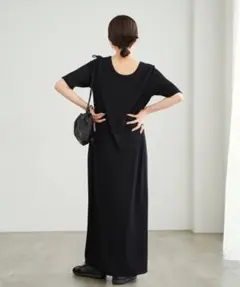 プラージュ　Rib ハーフスリーブ ワンピース 38のサムネイル