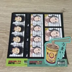 サカモトデイズ　サカデイ　100均　ダイソー　証明写真　ダイカットステッカー