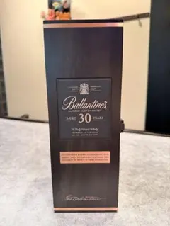 Ballantine's 30年 ブレンデッドスコッチウイスキー 空箱•空びん