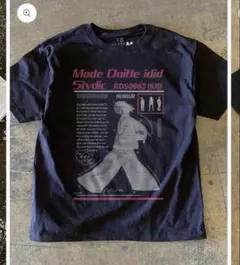 ELEL グラフィックプリント Tシャツ ブラック