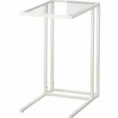 IKEA VITTSJÖ ヴィットショー ガラス サイドテーブル ブラック