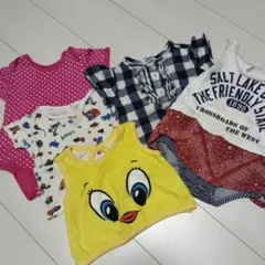 ベビー カバーオール ロンパース 肌着 5点セット まとめ売り