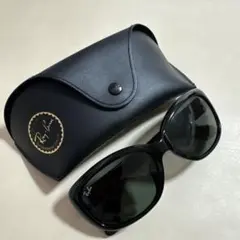 Ray-Ban サングラス ブラック ケース付き - メルカリ