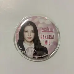 日プ ME:I 櫻井美羽 缶バッジ