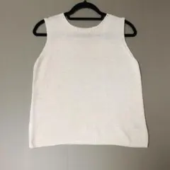 Dazy ベージュ タンクトップ L 透け感あり