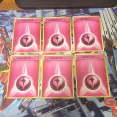 ポケモンカード 非売品 限定PR フェアリー エネルギー XY-P　6枚セット