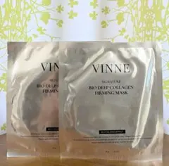 VINNE ビンヌ シグニチャーバイオディープコラーゲンファーミングマスク 2枚