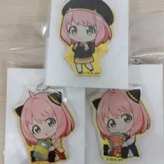 スパイファミリー　アクリルキーホルダー　アーニャ　3点セット