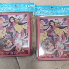 ポケモンカード　デッキシールド　ふんわりはんなり