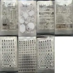 クリアスタンプ まとめ売り セット