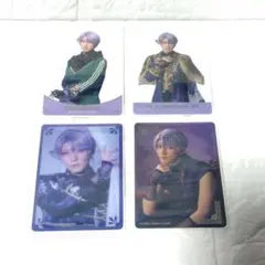 刀ミュ 静かなる夜半の寝ざめ クリアカード 五月雨江 4枚セット