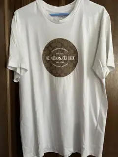 COACH ロゴプリント Tシャツ ホワイト(正規品)
