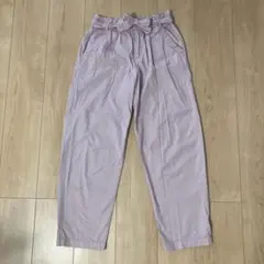GAPKIDS 薄紫色 ウエストリボン付きパンツ XXL 14-16 160cm
