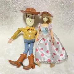 マテル　トイ・ストーリー2 ウッディ　ボーピープ　セット