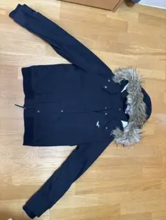 Hollister ファージャケット L ネイビー