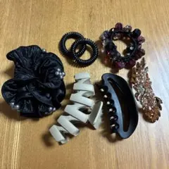 ヘアアクセサリーセット 6点